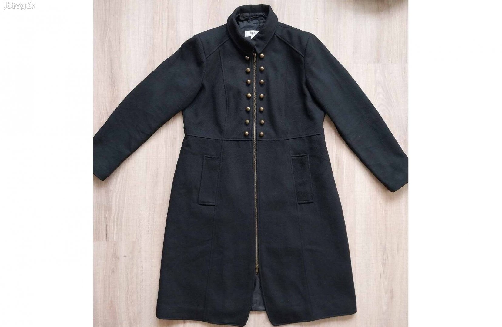 Fekete női Bonprix kabát, 42-es méret