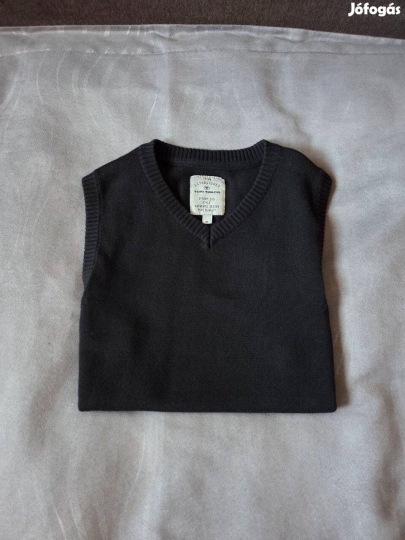 Fekete női Tom Tailor Pulóver M méret