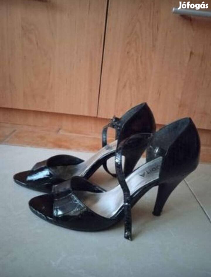 Fekete női alkalmi cipő 36-os 