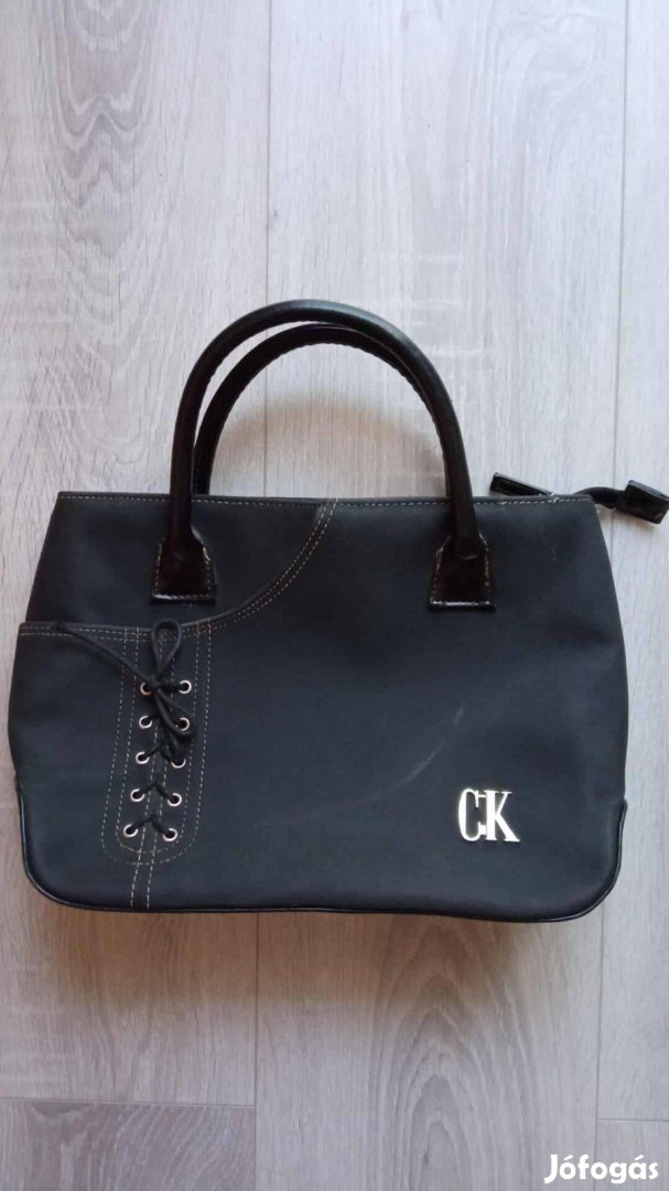 Fekete női alkalmi kézitáska táska 31x20 cm 1200 Ft