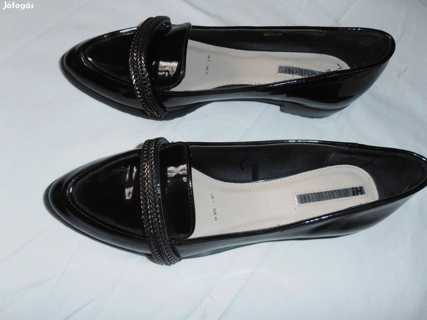 Fekete női cipő 40-es