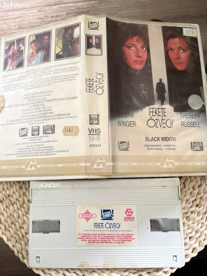 Fekete özvegy vhs film guild