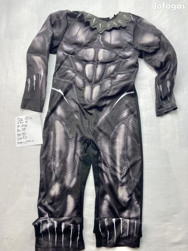 Fekete párduc jelmez, szuperhős jelmez DK804