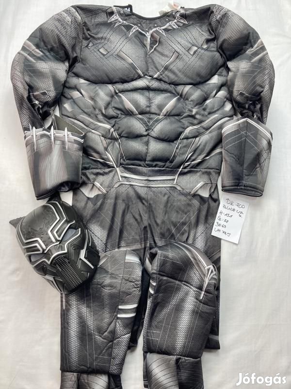 Fekete párduc jelmez, szuperhős jelmez, felnőtt jelmez DK700