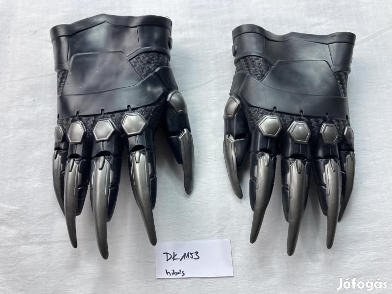 Fekete párduc kesztyű, Fekete párduc jelmez karom DK1153