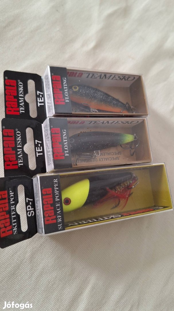 Fekete rapala 3db