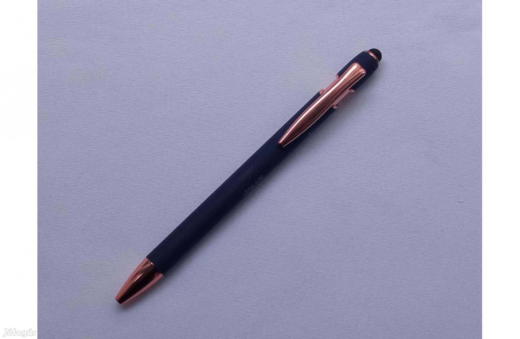 Fekete-rosé arany Touchpen, érintőképernyős golyóstoll * Legalaise