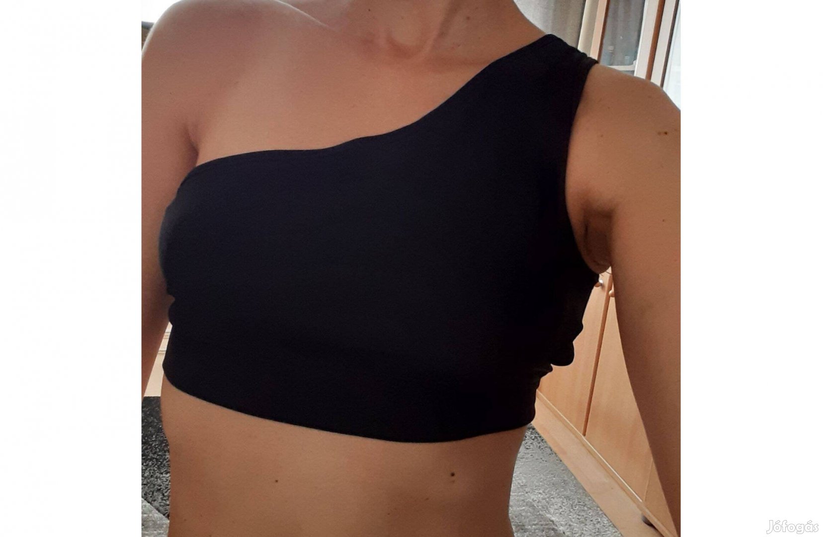 Fekete sexy top xs
