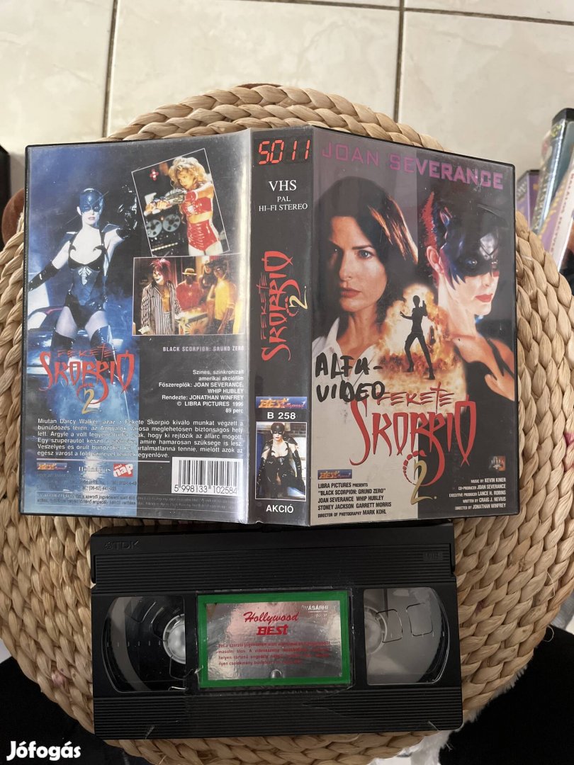 Fekete skorpió vhs film