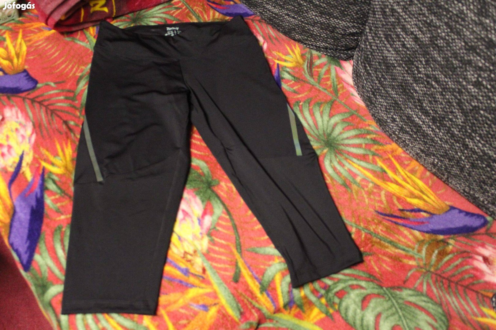 Fekete sport leggings, M, Uj