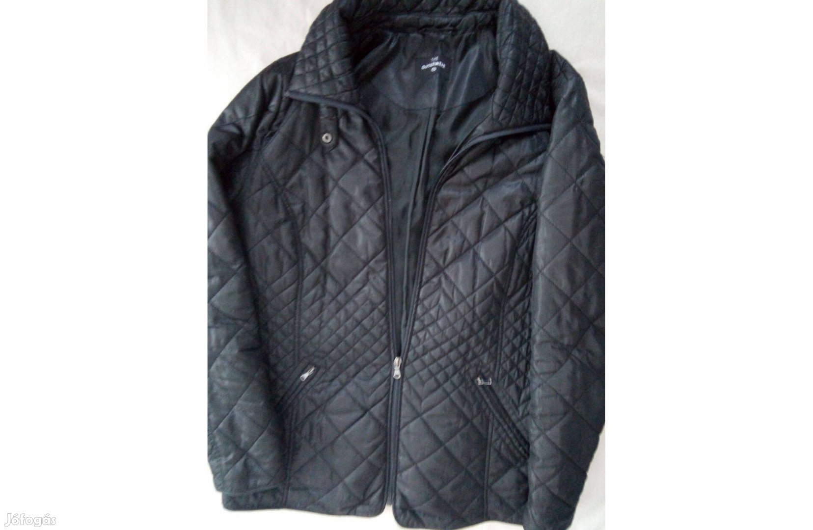 Fekete steppelt női rövid kabát C A, Eu 40. The Outer Wear