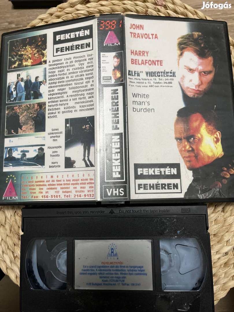 Feketén fehéren vhs