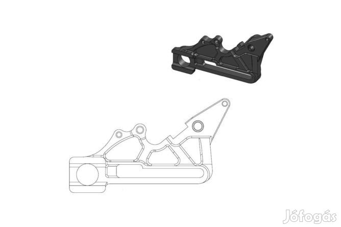 Fékkar konzol Moto Master túlméretes 240mm-es tárcsához KTM / Husqvarn