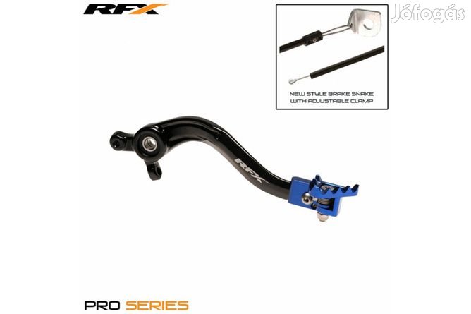 Fékpedál RFX Pro standard fekete / kék Husqvarna TC 65