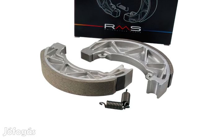 Fékpofák RMS 140x25mm, Piaggio 125-200 köbcentis, 4 ütemű