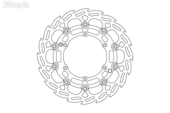 Féktárcsa Moto Master Flame első 298mm KTM / Husqvarna DAKAR
