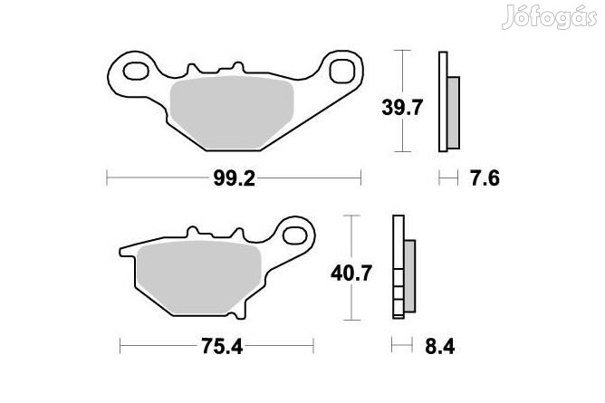 Féktárcsa hátsó Moto Master Nitro RM 85