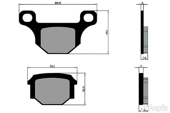 Féktárcsák Polini eredeti Rieju MRT