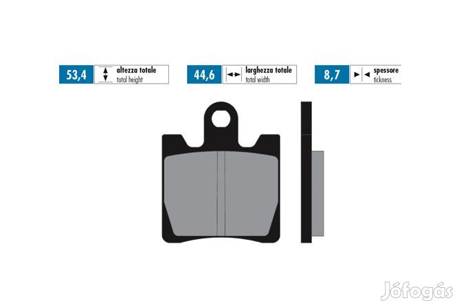 Féktárcsák Polini szinterezett Suzuki Burgman AN 250 - 400 évjárat 200