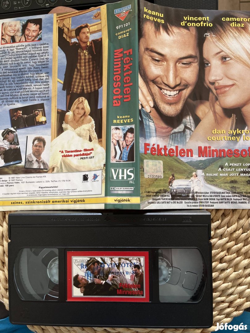 Féktelen Minnesota vhs