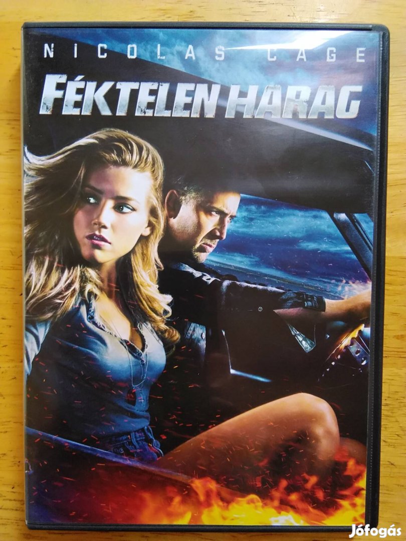 Féktelen harag dvd Nicolas Cage - Amber Heard 