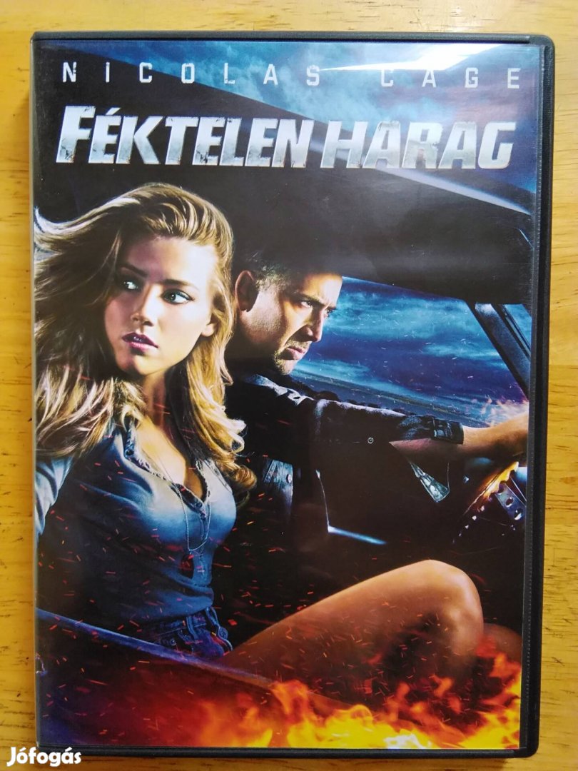 Féktelen harag újszerű dvd Nicolas Cage - Amber Hard 