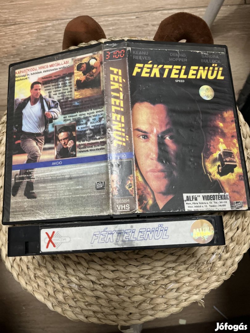 Féktelenűl vhs m