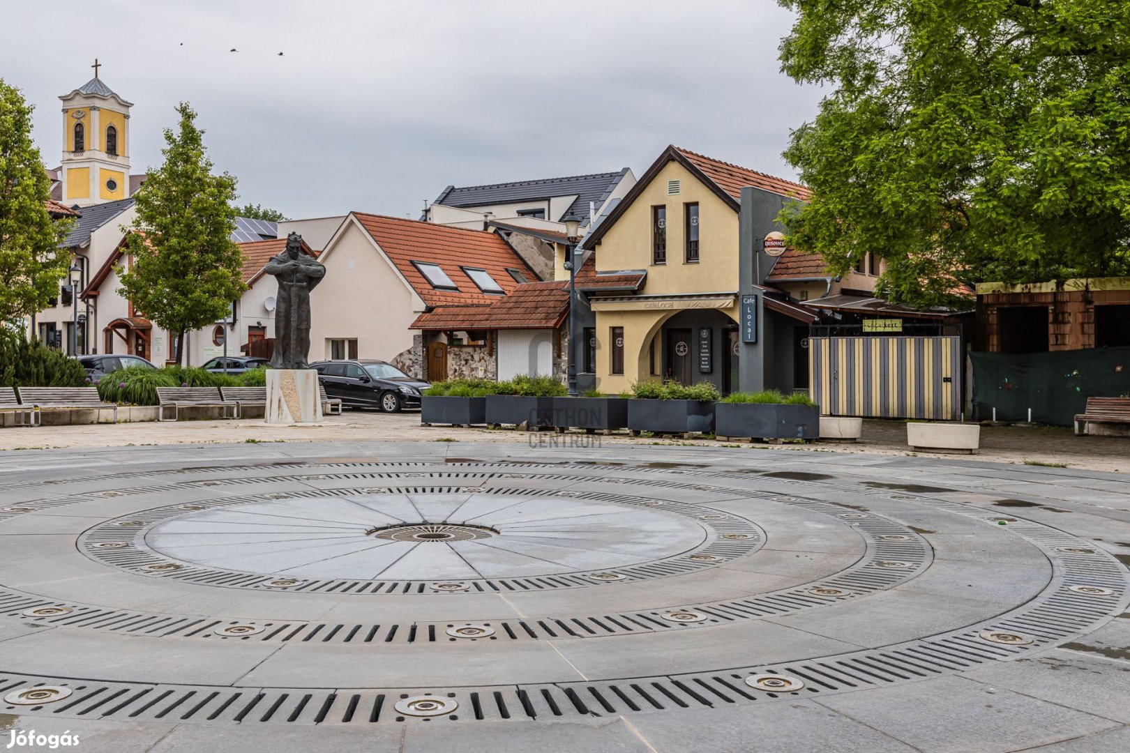 Fektessen be a jövőbe: Dunakeszi szívében, vendéglátóegység, kerthelyi