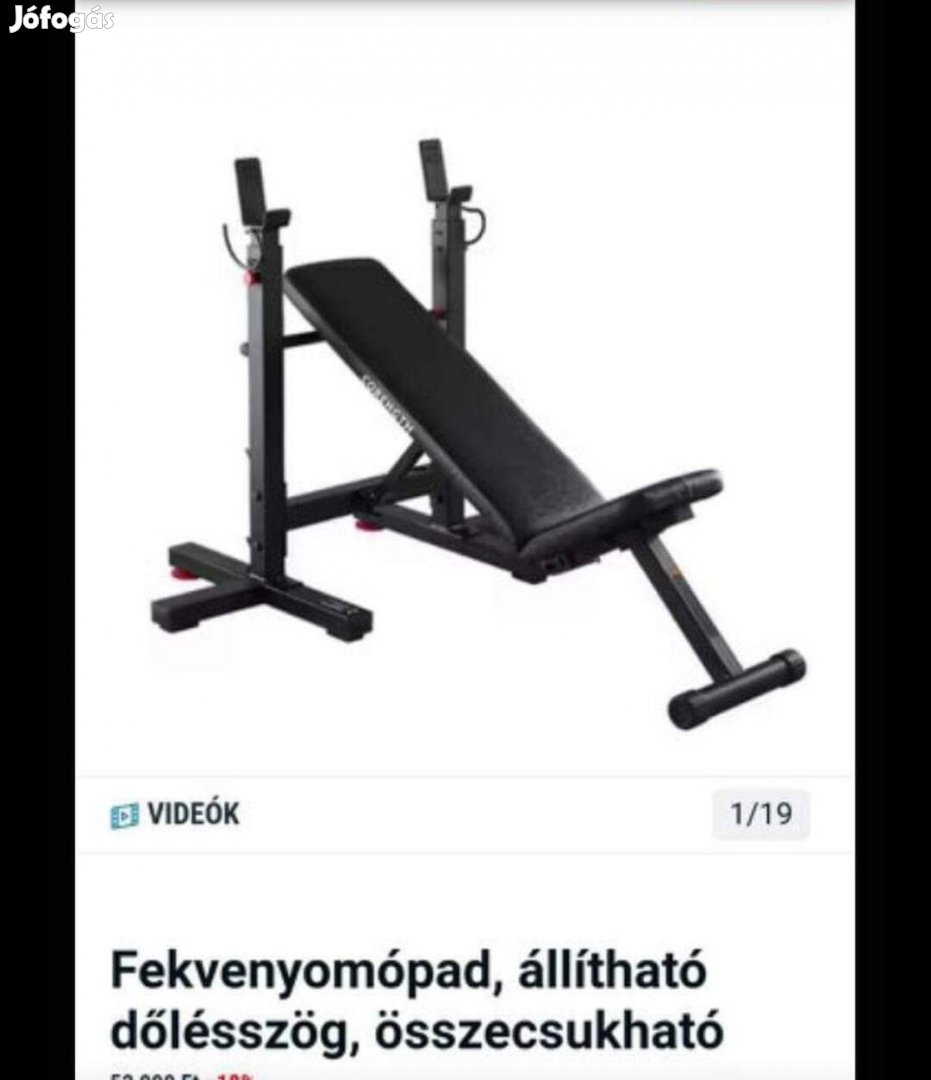 Fekvenyomó pad 