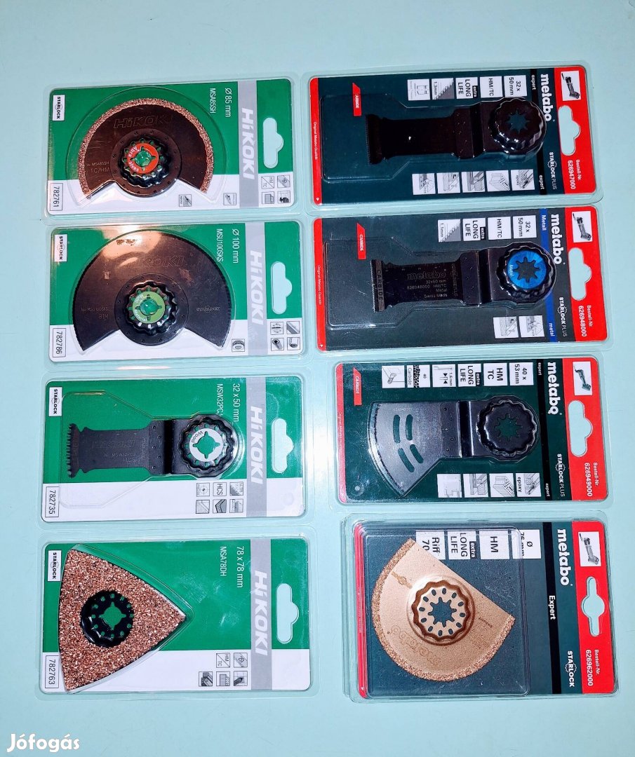 Fél ár alatt! Metabo Multigép merülő fűrészlap szerszámkés