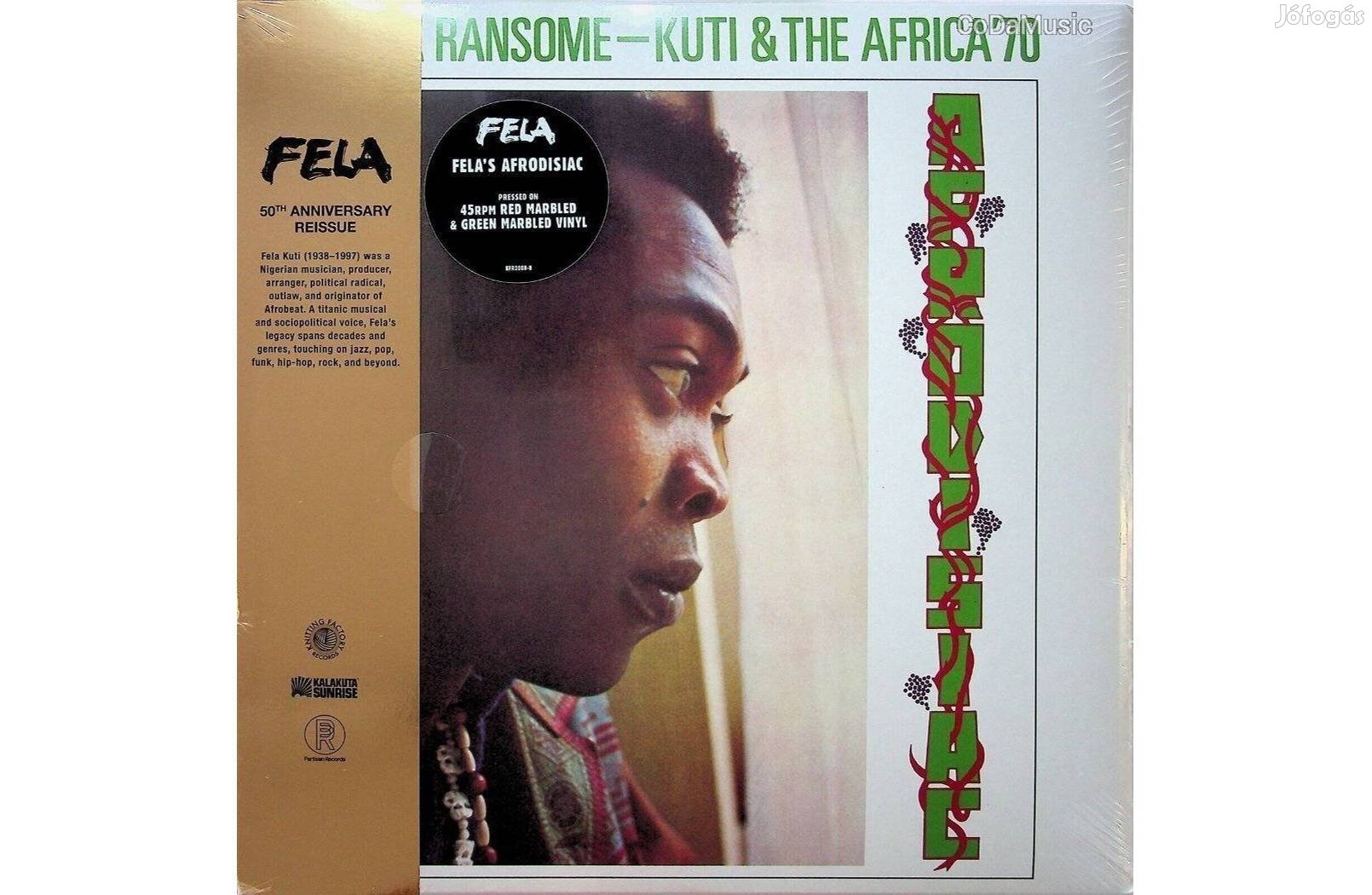 Fela Ransome-Kuti & The Africa '70: Afrodisiac (2LP) (Új)