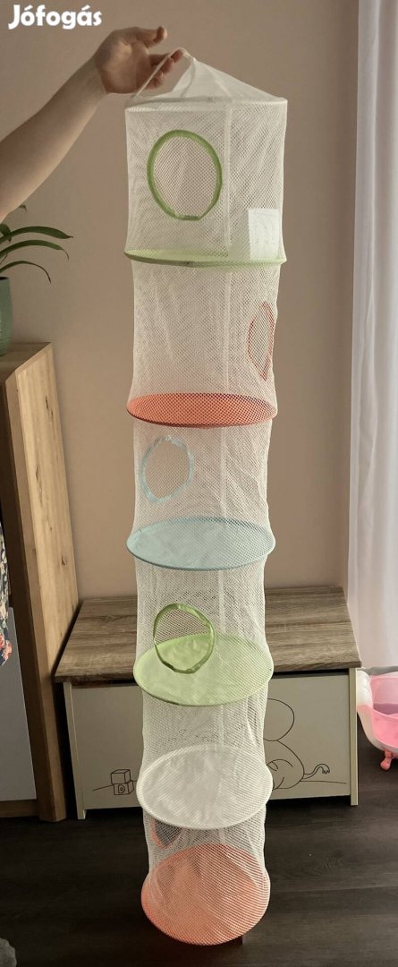 Felakasztható hálós játéktároló