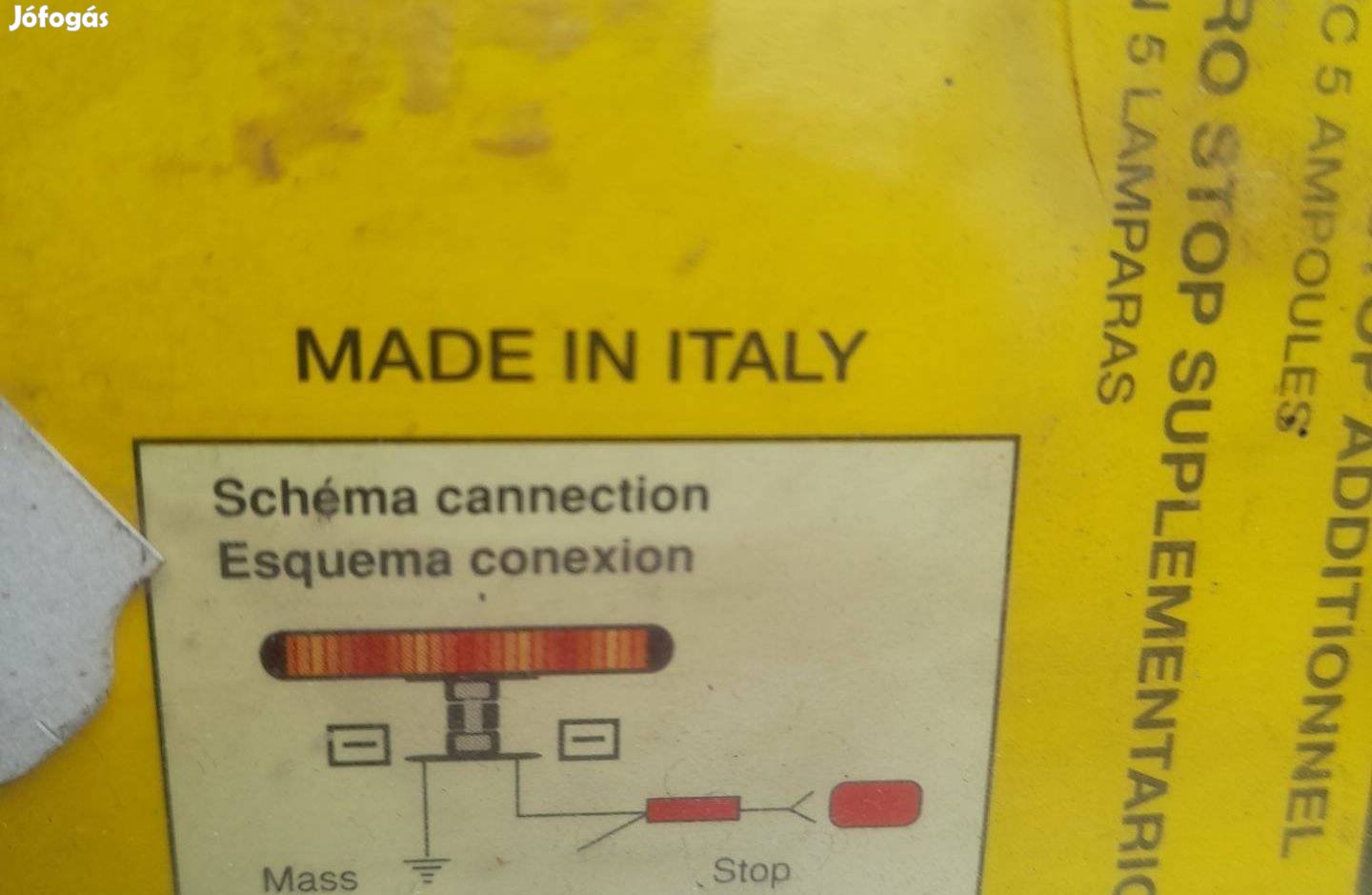 Félámpüa hátsó ajtóra felüre eladó