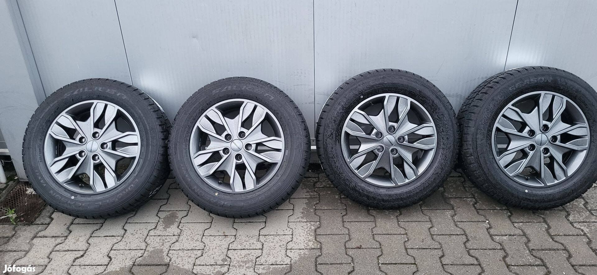 Féláron! Teljesen új Fiat ducato gyári 17 alufelni 5X118 új négyévszak