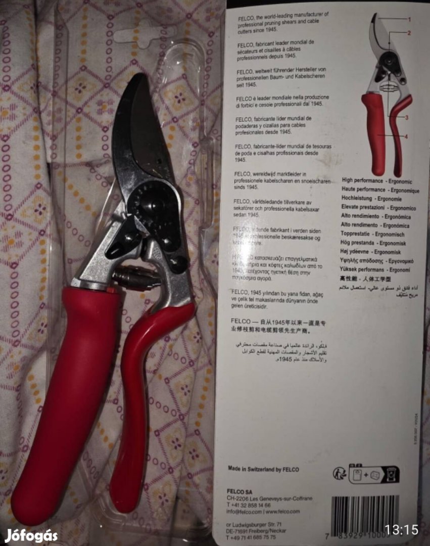 Felco 7 metszőolló 