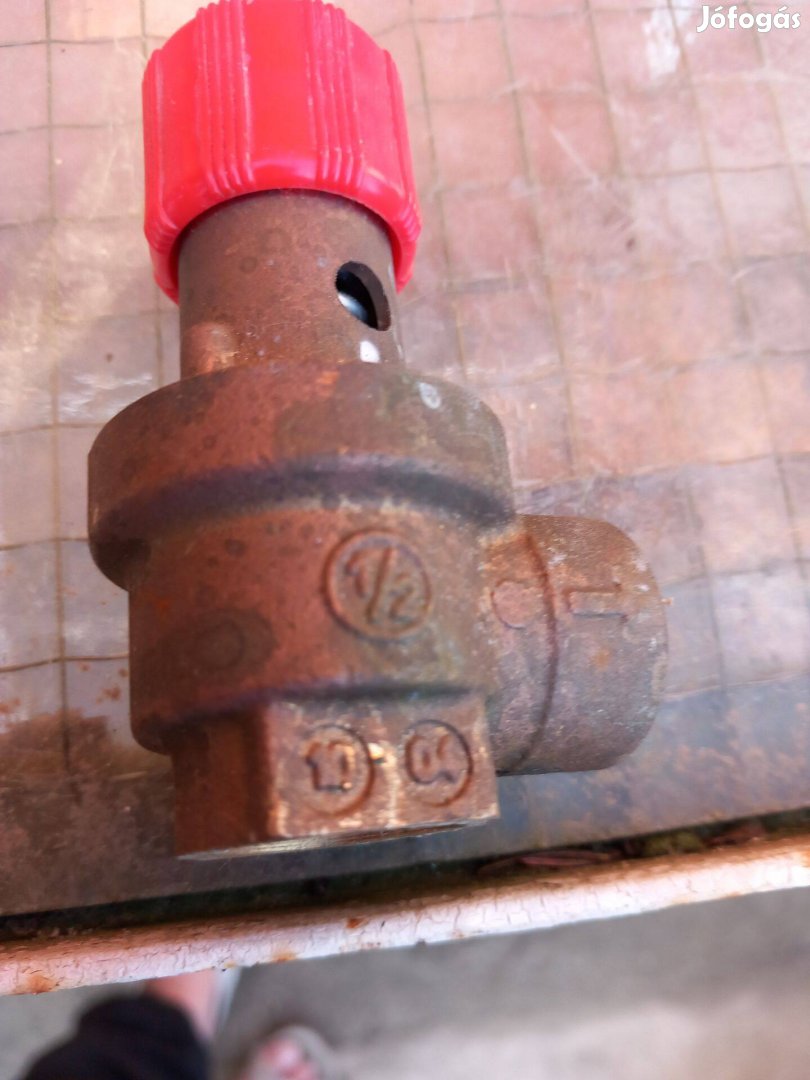 Félcolos fűtés visszacsapó szelep