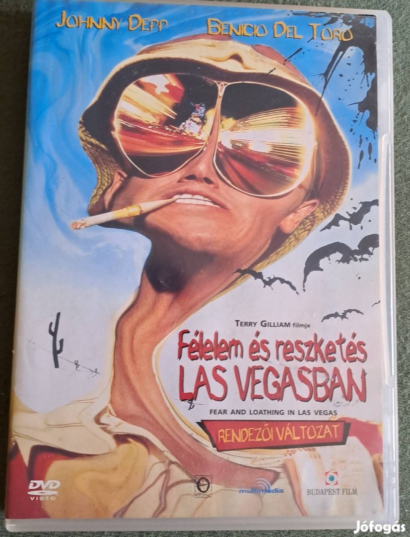 Félelem és Reszketés Las Vegasban dvd film