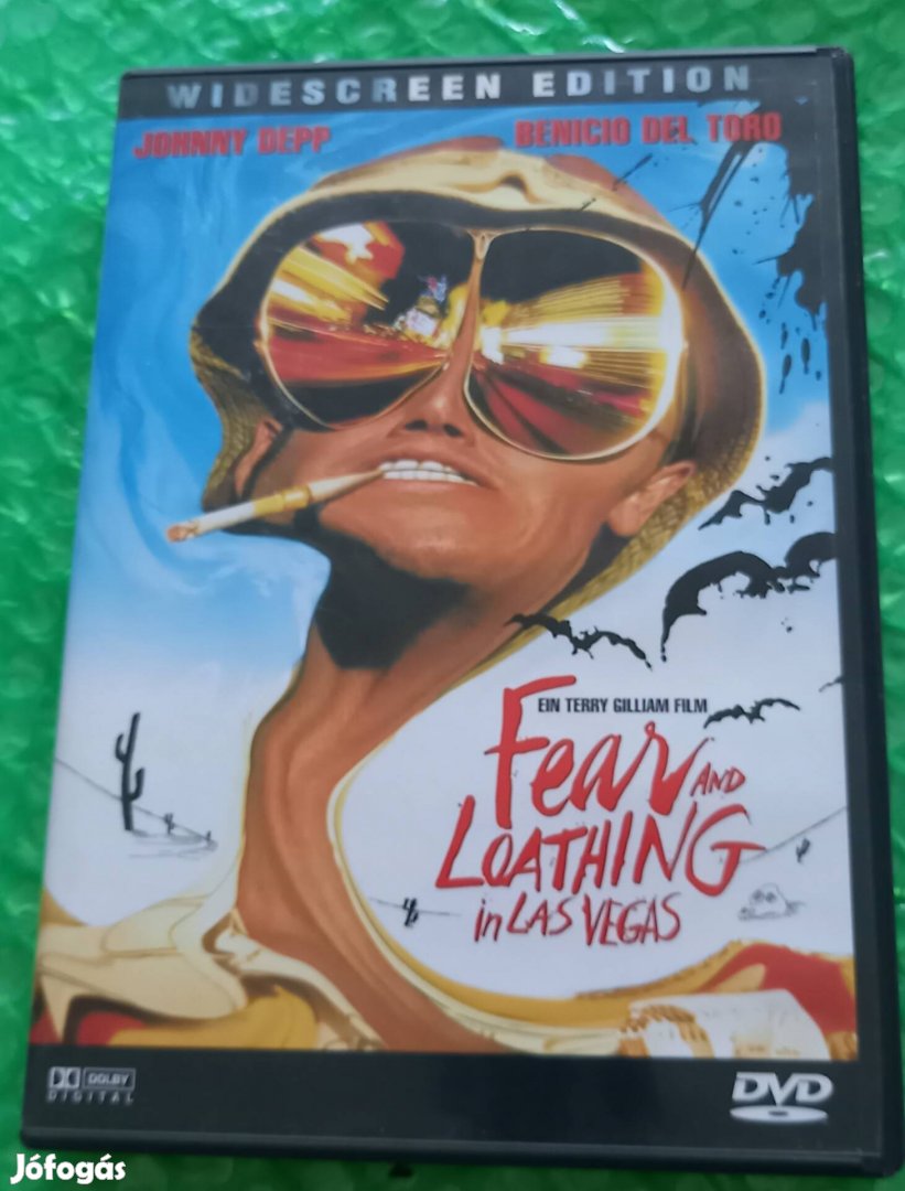Félelem és reszketés Las Vegasban - dráma dvd - Johnny Depp
