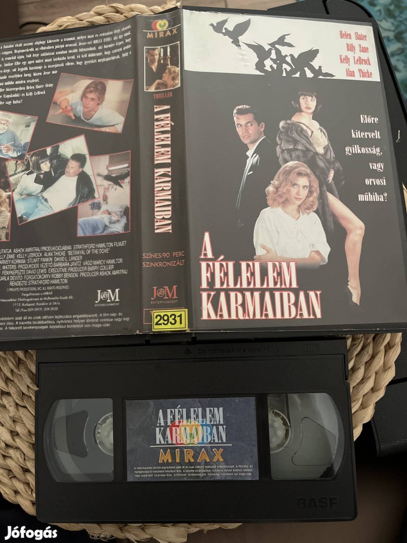 Félelem karmaiban vhs