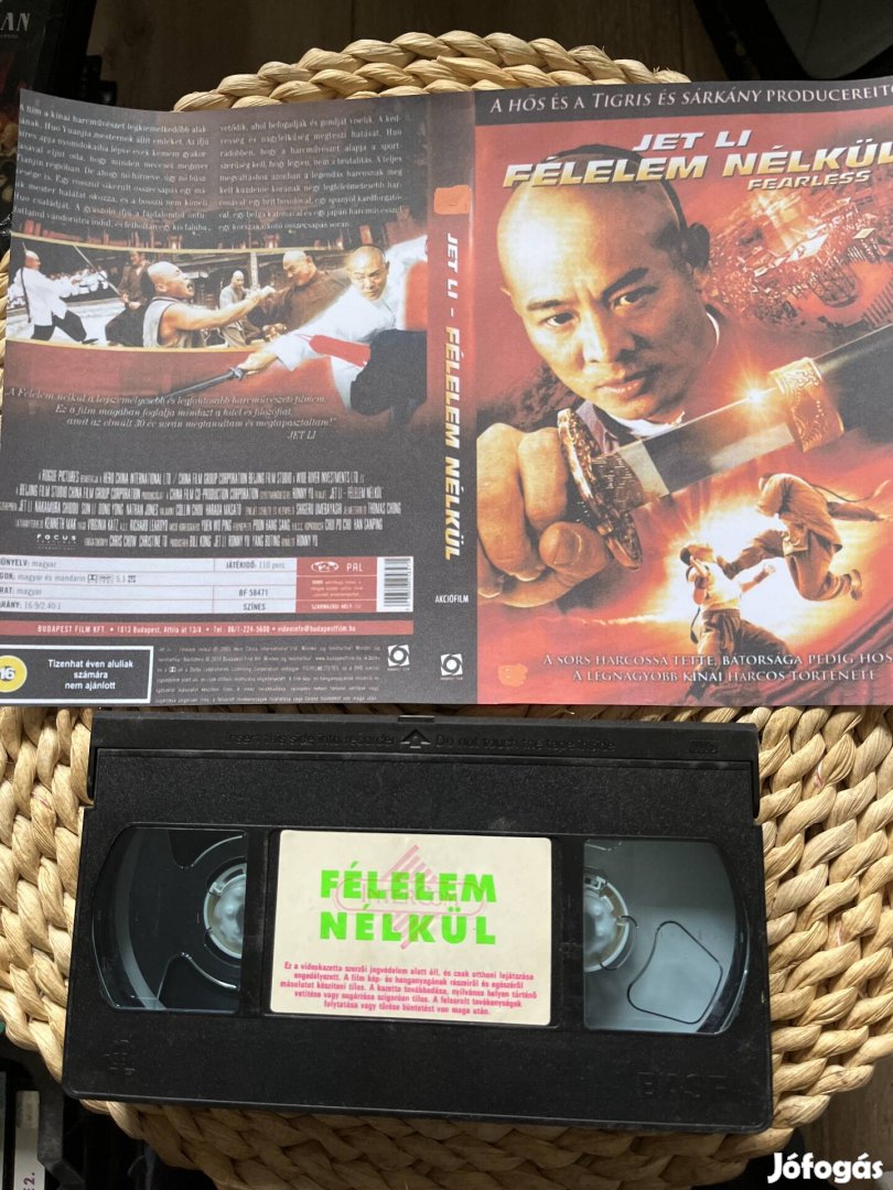 Félelem nélkűl vhs m