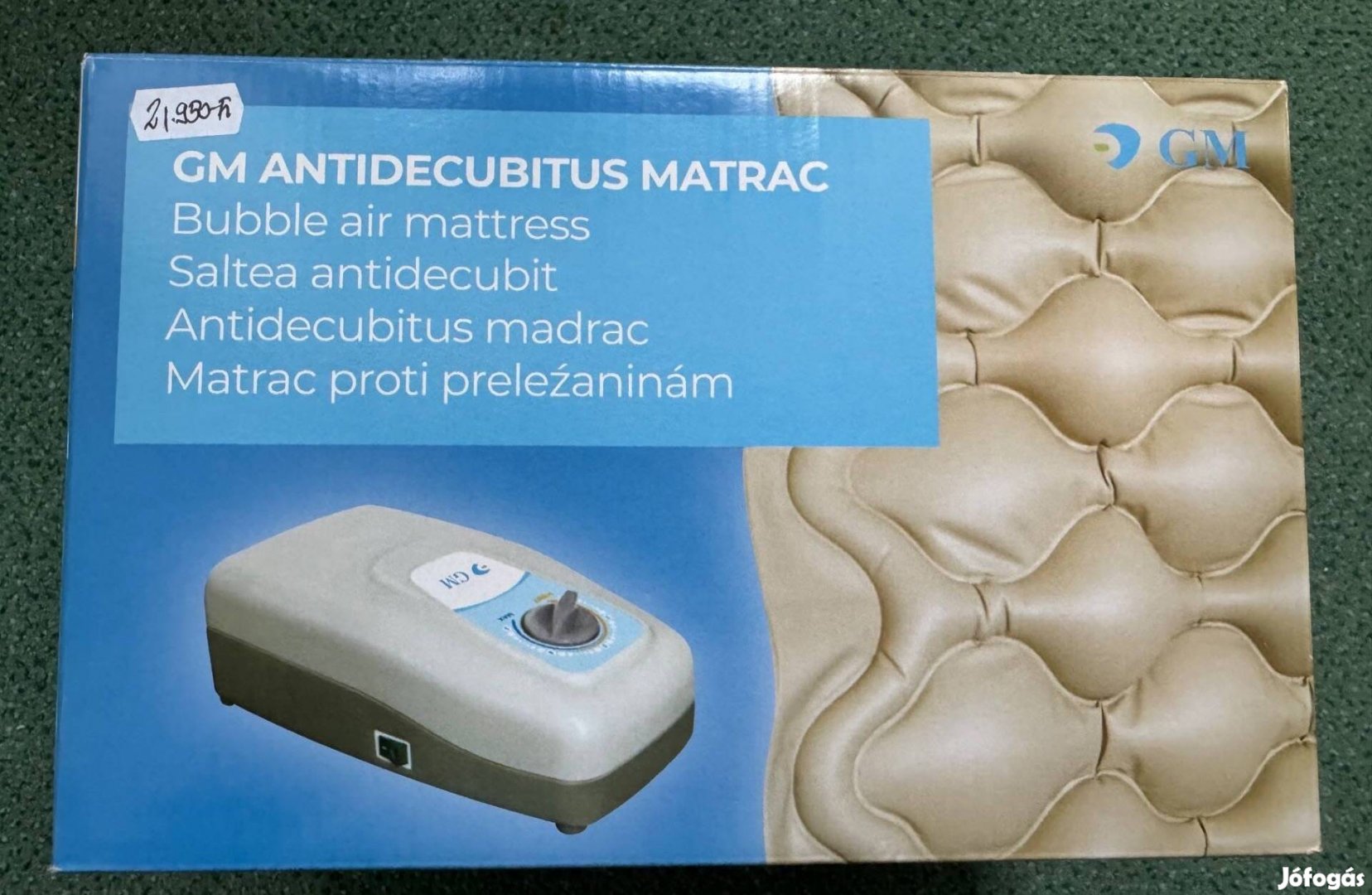 Felfekvés elleni decubitus matrac, motoros