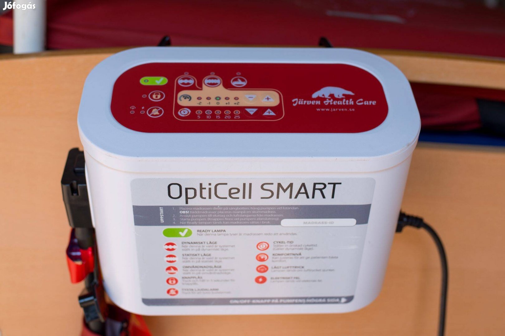 Felfekvés elleni kompresszoros matrac