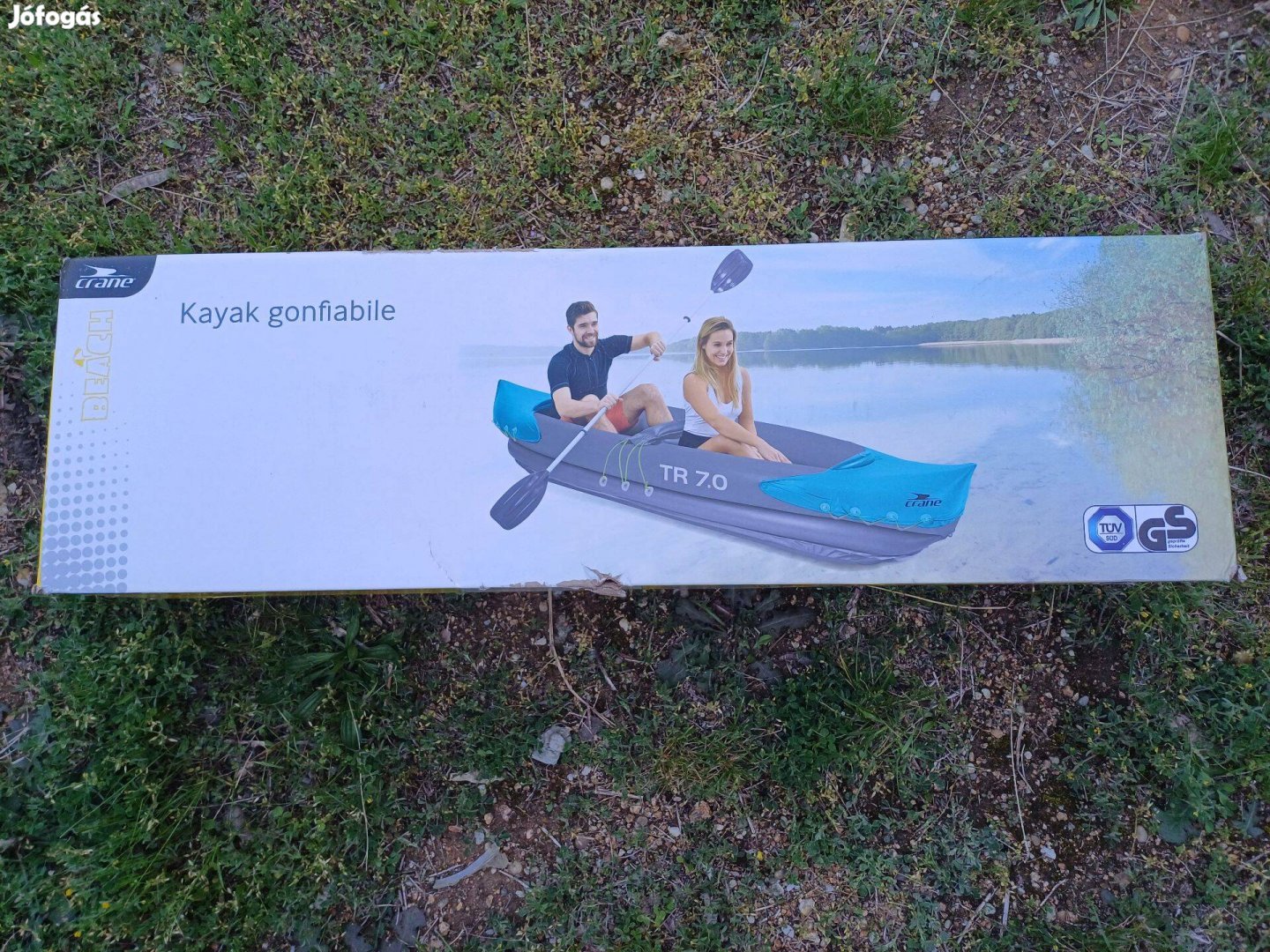 Felfújható kajak eredeti bontatlan csomagolásban Crane tr 7,0