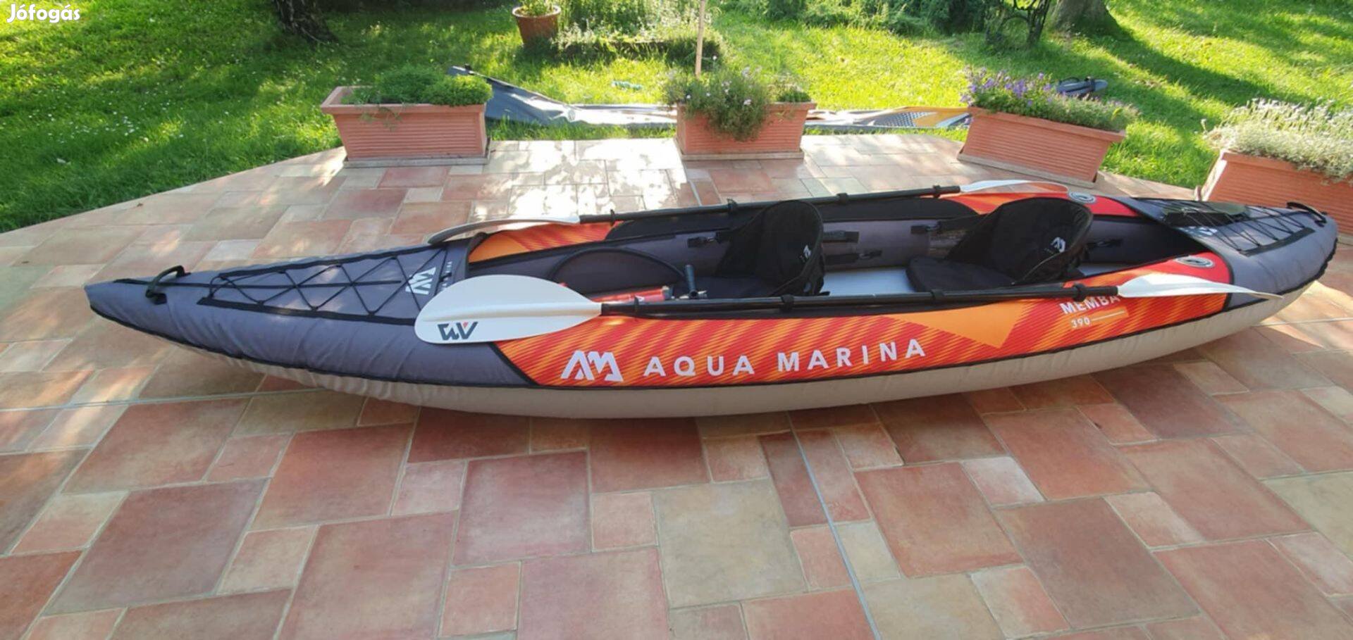 Felfújható túrakajak, kajak Aquamarina