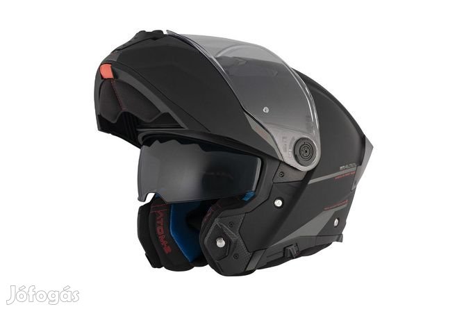 Felhajtható bukósisak MT Helmets Atom 2 SV matt fekete XS