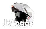 Felhajtható sisak MT Helmets GENESIS fényes fehér XXL