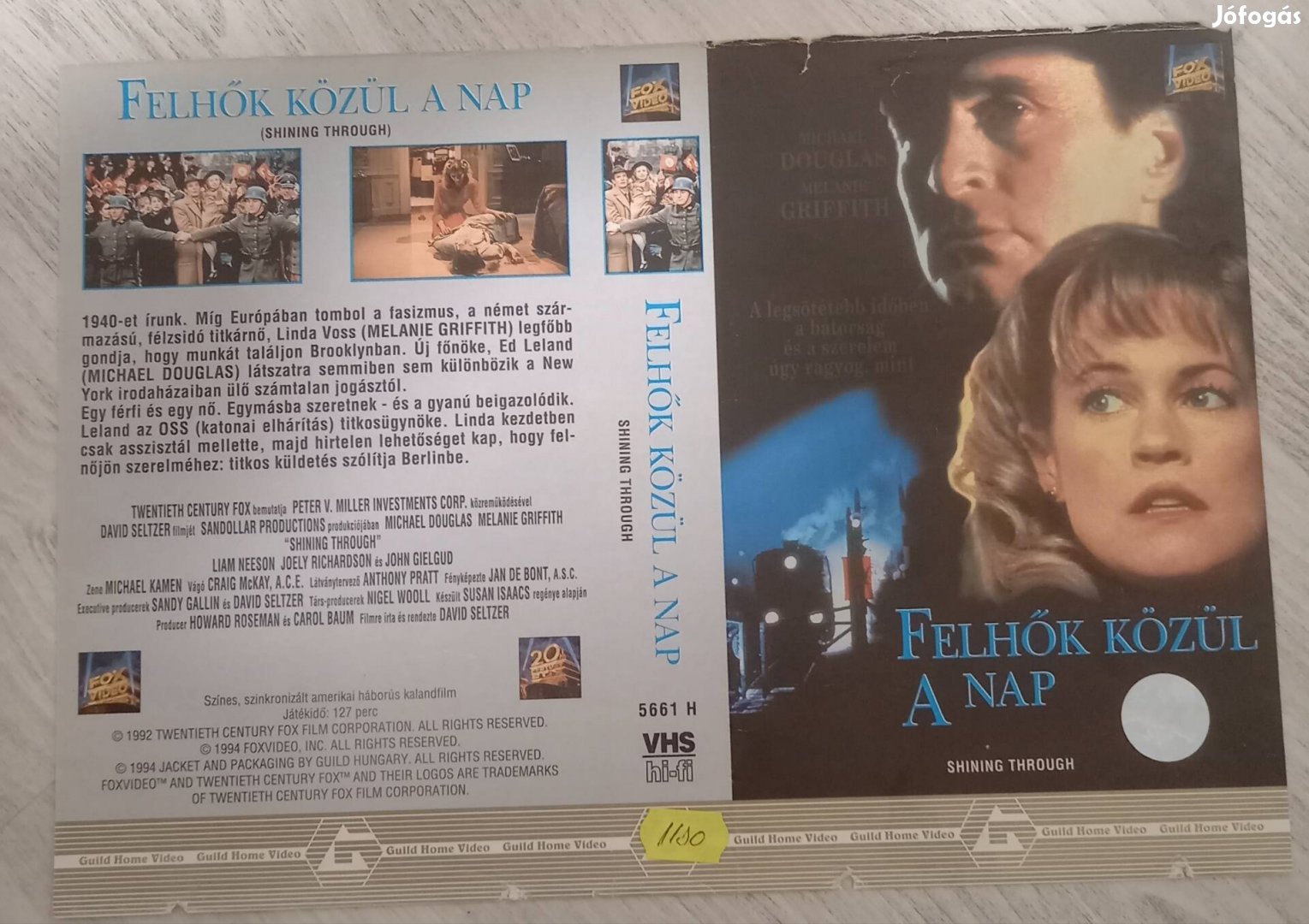 Felhők közül a nap - háborús vhs 