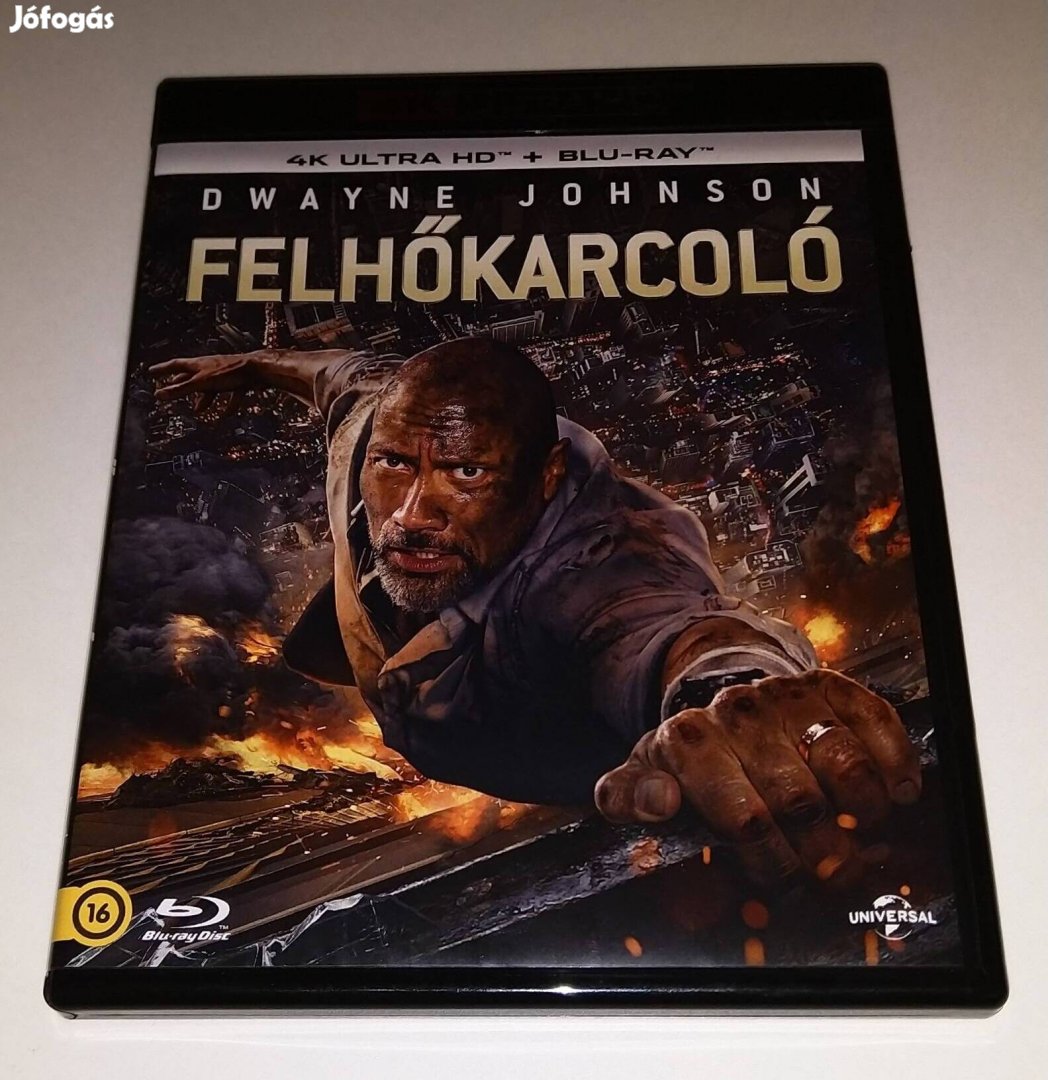 Felhőkarcoló 4K UHD+Blu-ray Film - Szinkronos! - csere is!