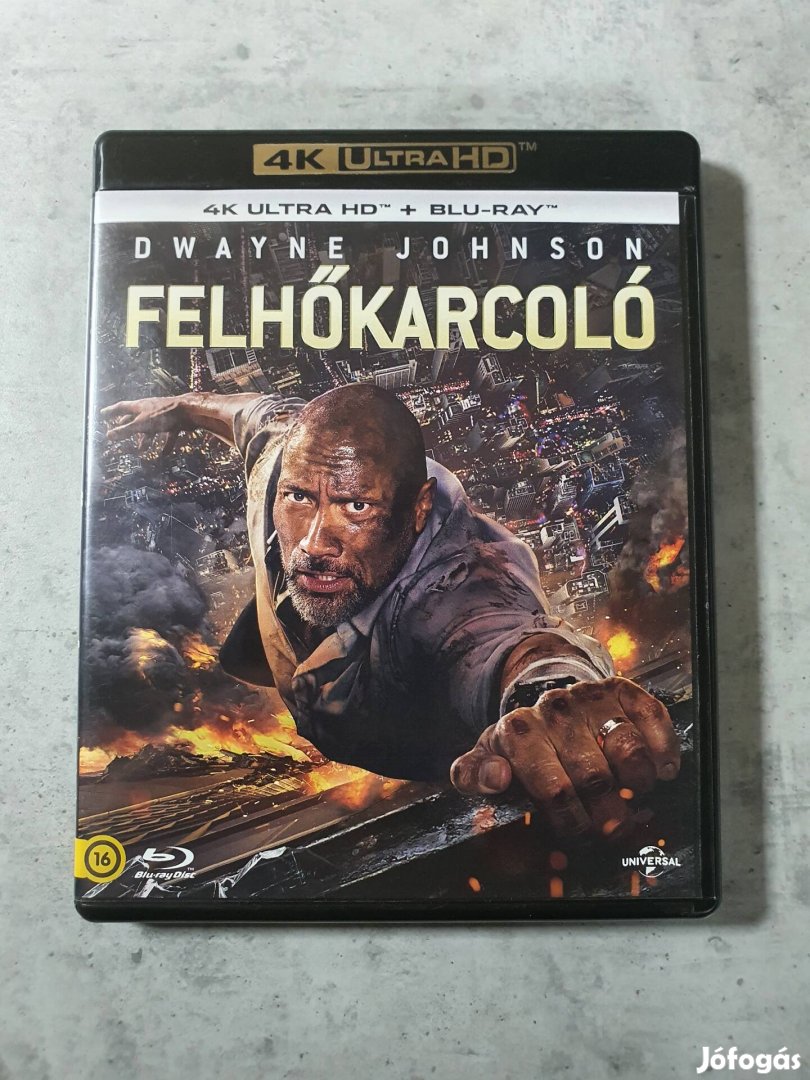 Felhőkarcoló 4K UHD+ Blu Ray film