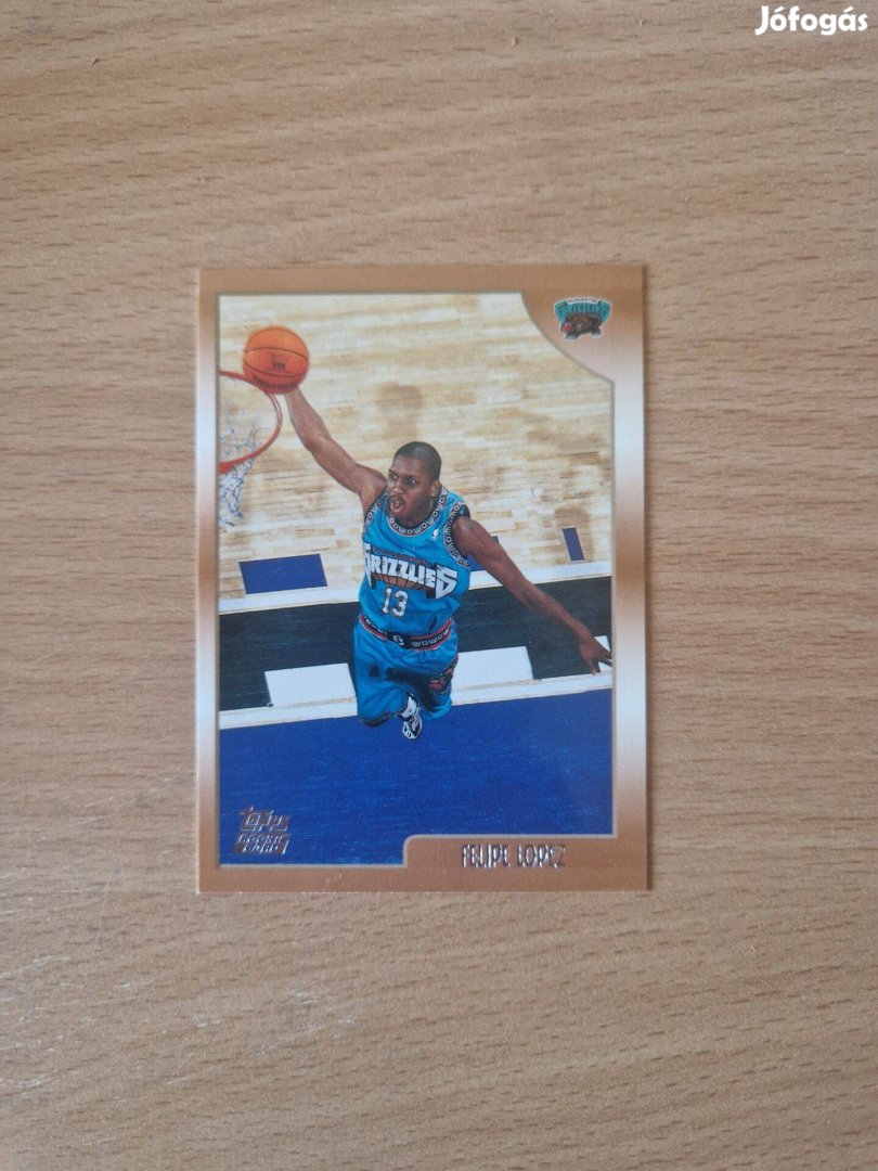 Felipe Lopez Topps 1998-99 Rookie 161 kosaras kártya